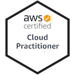 AWS Certified Cloud Practitioner Badge