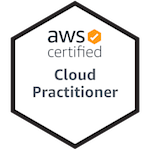 AWS Certified Cloud Practitioner Badge